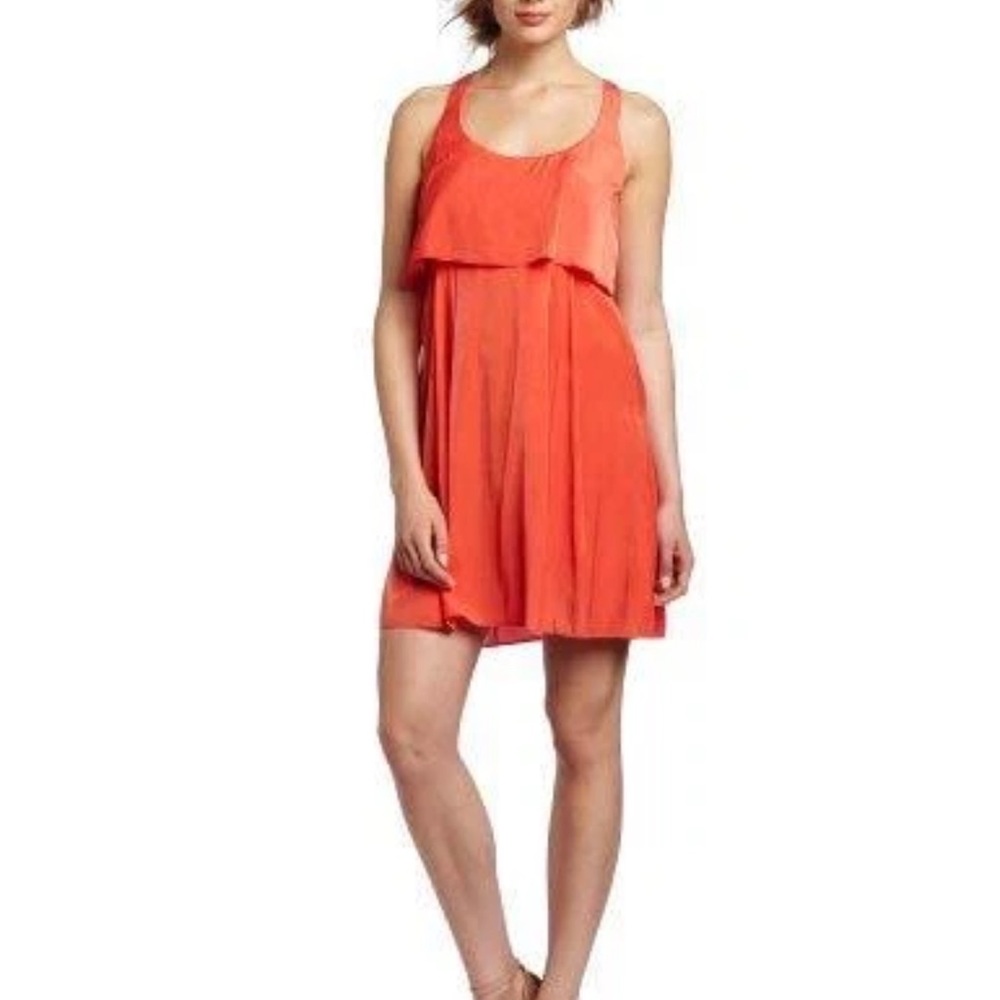 Jessica Simpson Racerback Coral Dress Size 8